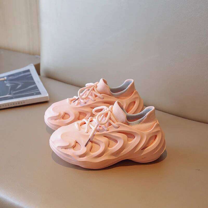 New Comfortable Lightweight Non-slip Running Shoes Kids Teenagers Boys Girls Sneakers 26W0224