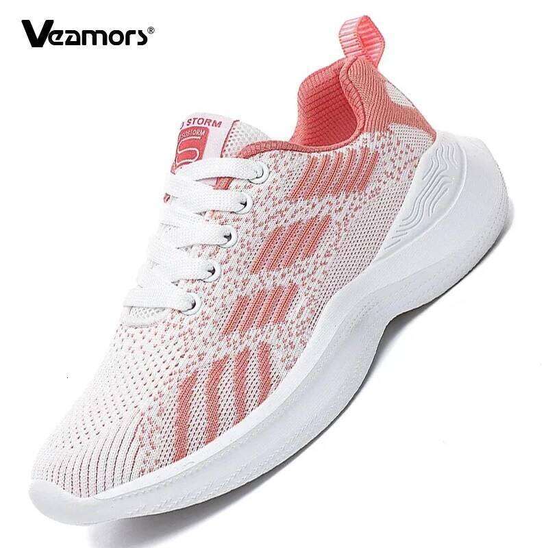 Women Running Breathable Outdoor Light Weight Sports Casual Walking Sneakers Tenis Feminino Shoes 26W0224