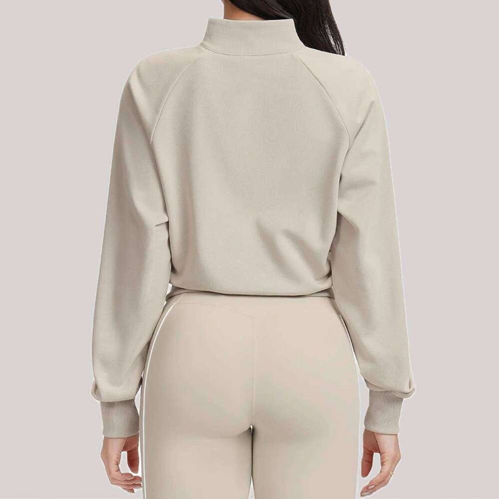 Ningyu Casual Sports Hoodie Women Yoga Long Sleeve Shirt Loose high-end Slimming Running and fitness Comfortable top 26Y0224