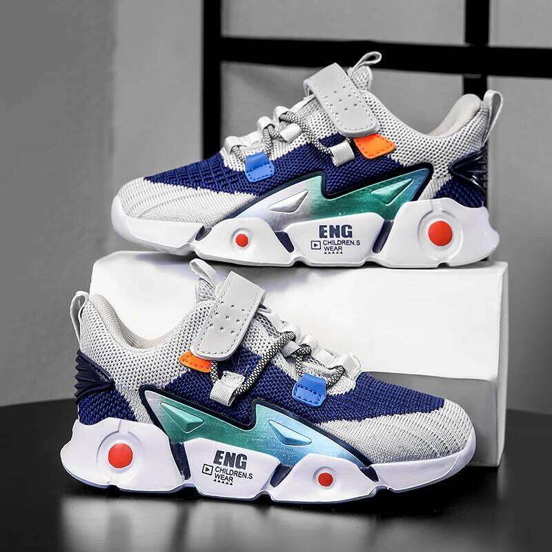 Hot Selling Children's Sneakers Summer Comfort Breathable Soft Outdoor Casual for Boys and Girls Fashion Walking Shoes 26W0224