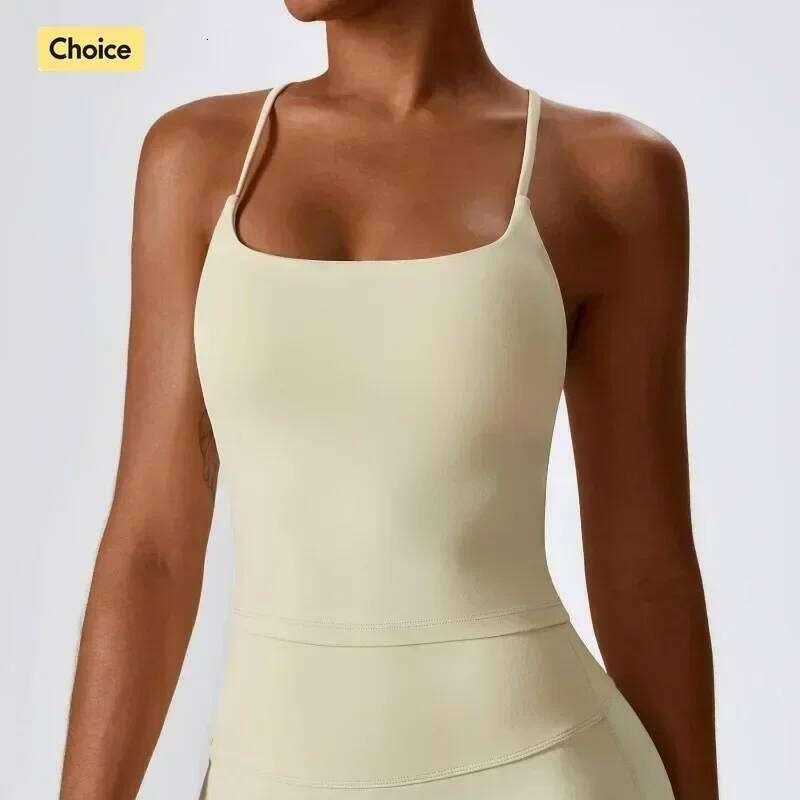 Bras Bare Sensation Beauty Sports Bra for Women Fitness Yoga Vest 26Y0224