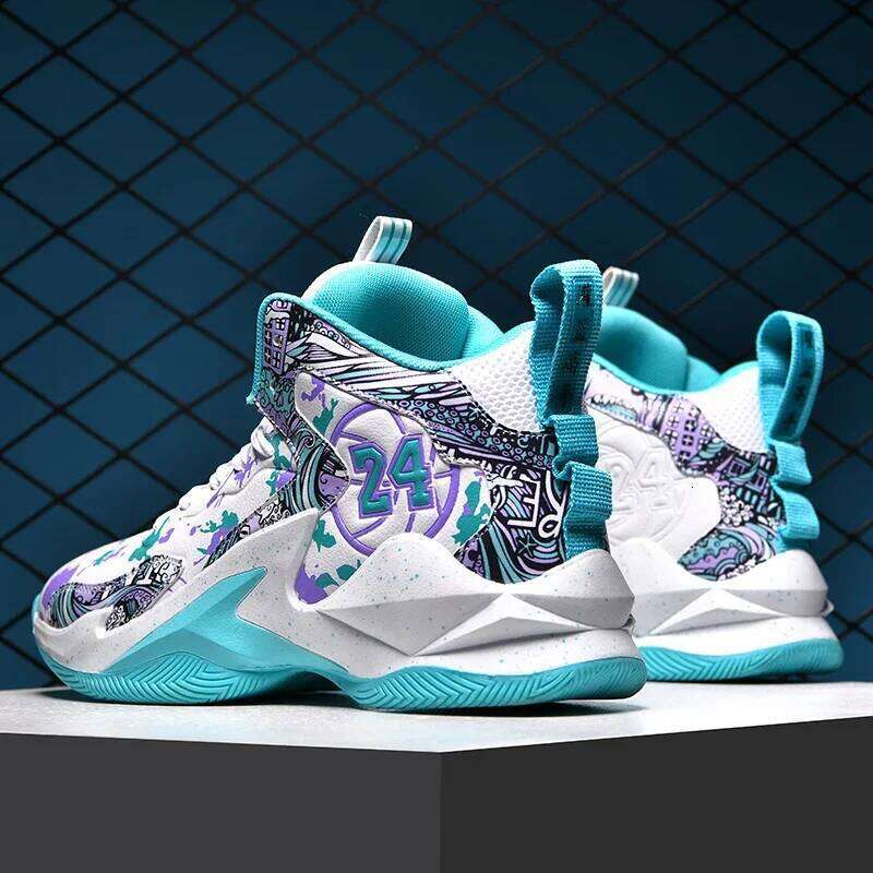 Men Field Training Sports Tennis 2024 New Male Sneakers Non Slip Luxury Basketball Shoes for Children 26W0224