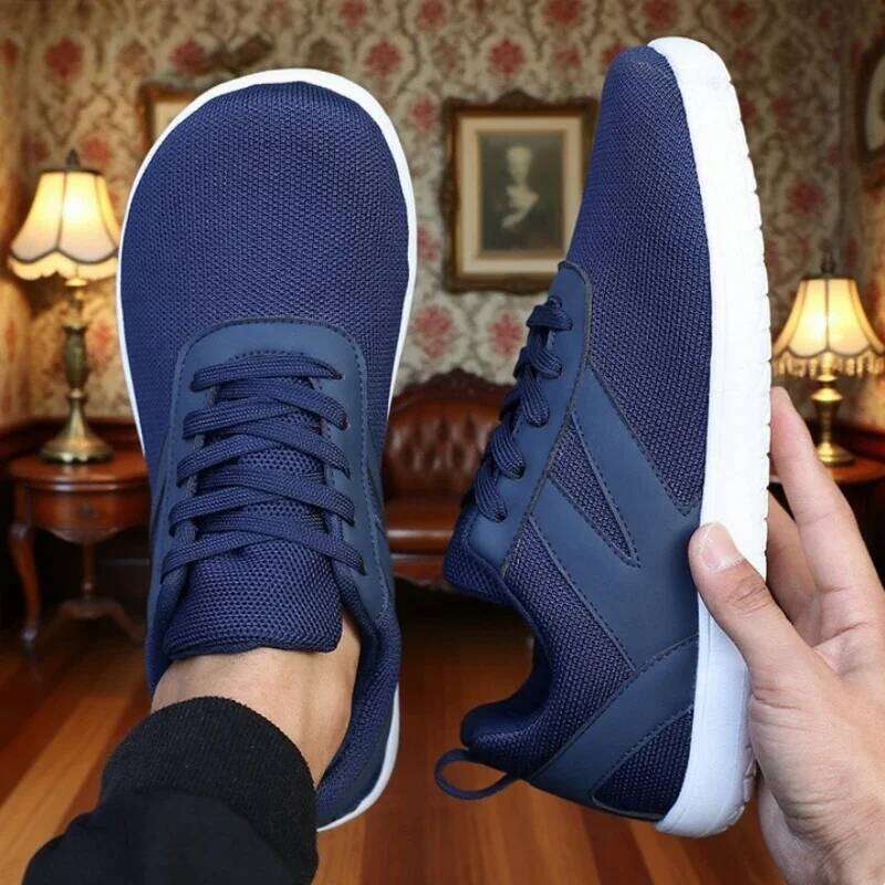 Minimalist Wide Toe Men's ComfortableTrail Anti Slip Walking Sneakers 2025 New Fast Drying Outdoor Off-road Running Shoes