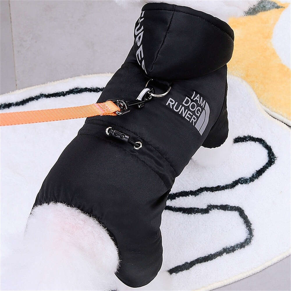 Famous brand Pet dog clothes reflective coat pet clothing new autumn and winter sports four legged cotton pupakaIK