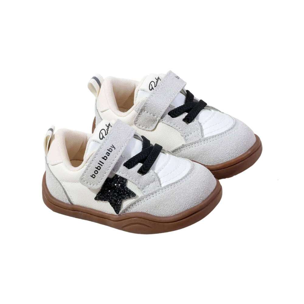 1-4years Infant boys Sneakers Sequin Star Patch shoes for baby girls Non-Slip Shoes 26W0224