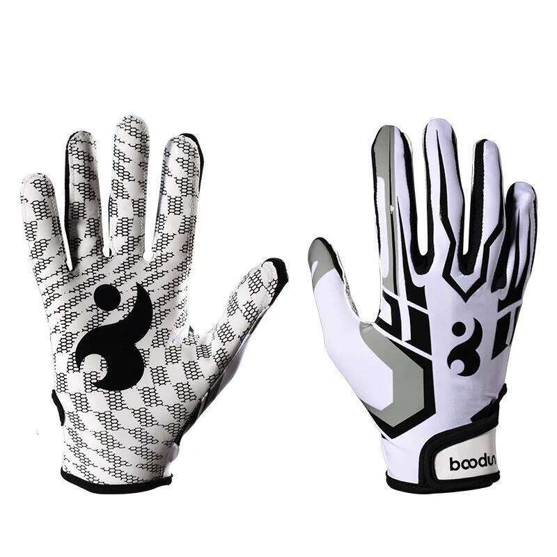 Football receiving with adhesive padding indoor football gloves rugby and baseball hitting glove 1071 26H0224