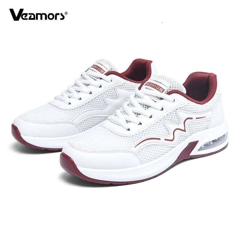 Fashion Women Air-cushion Sports Breathable Running Anti-slip Outdoor Sneakers Gym Fitness Training Shoes 26W0224