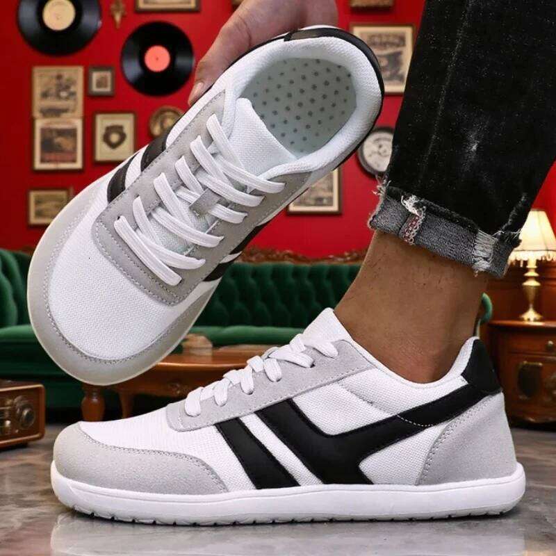Wide Outdoor Lightweight Breathable Trail Running Shoes Non-Slip Minimalist Tneis Men's Barefoot Sneakers
