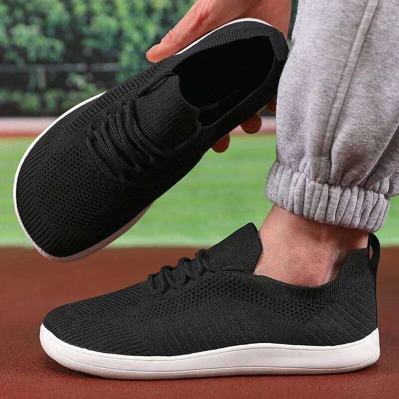 Women's Casual Lightweight Mesh Breathable Cool Summer Fashionable Big Toe Flat Shoes Comfortable Non Slip Woman Sneakers