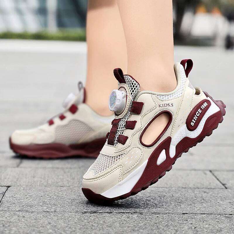 Summer Ultra Light Kids Sneakers New Low Cut Boy Girl Casual Simple Anti Slip Wear-resistant Soft Comfort Run Shoes 26W0224