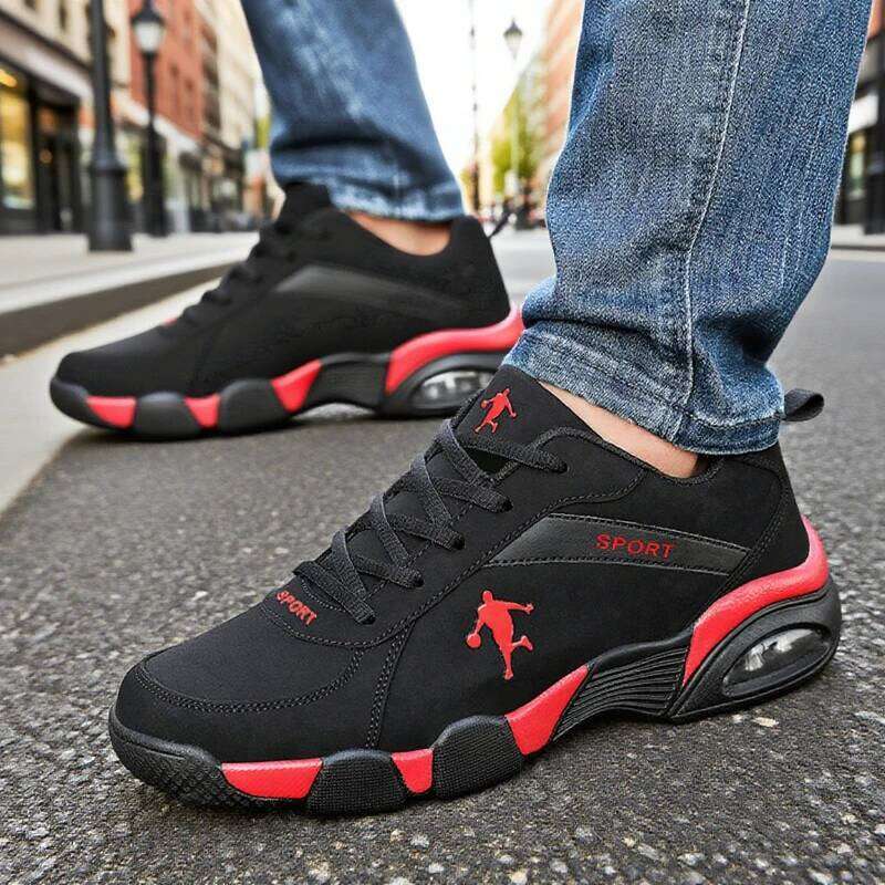 Anti Slip Comfortable Waterproof Breathable Lightweight Running Shoes Outdoor Basketball Men's Sneakers Hot Selling