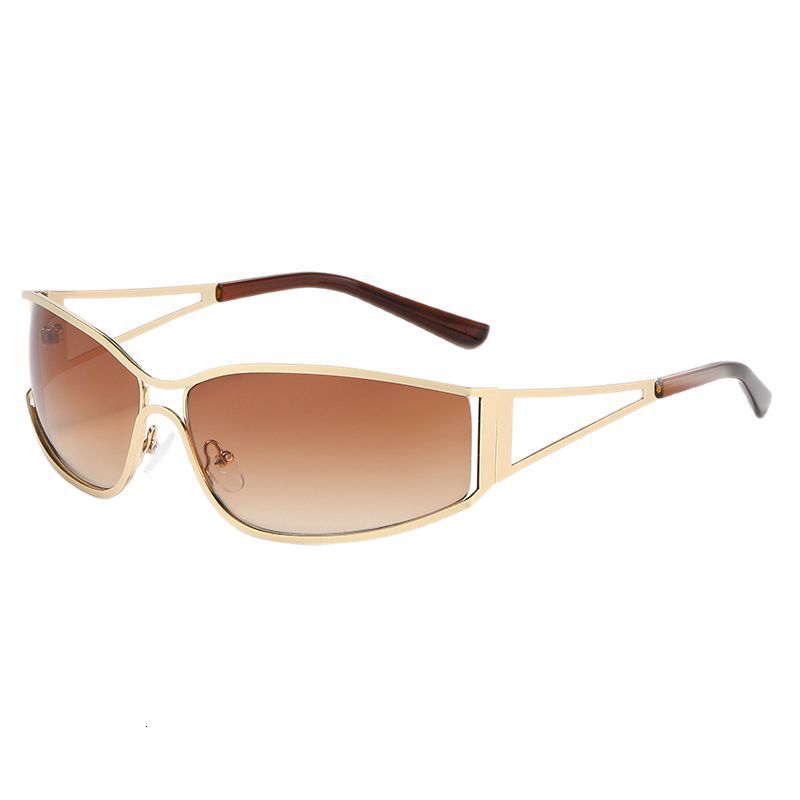 Cool irregular Sunglasses European And American Y2k Hollow Sunglasses New Retro Personality Street Fashion