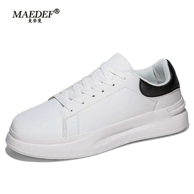 MAEDEF Causal Comfortable Non Slip White Walking Lightweigh Sneakers for Women Outdoor Sports Shoes