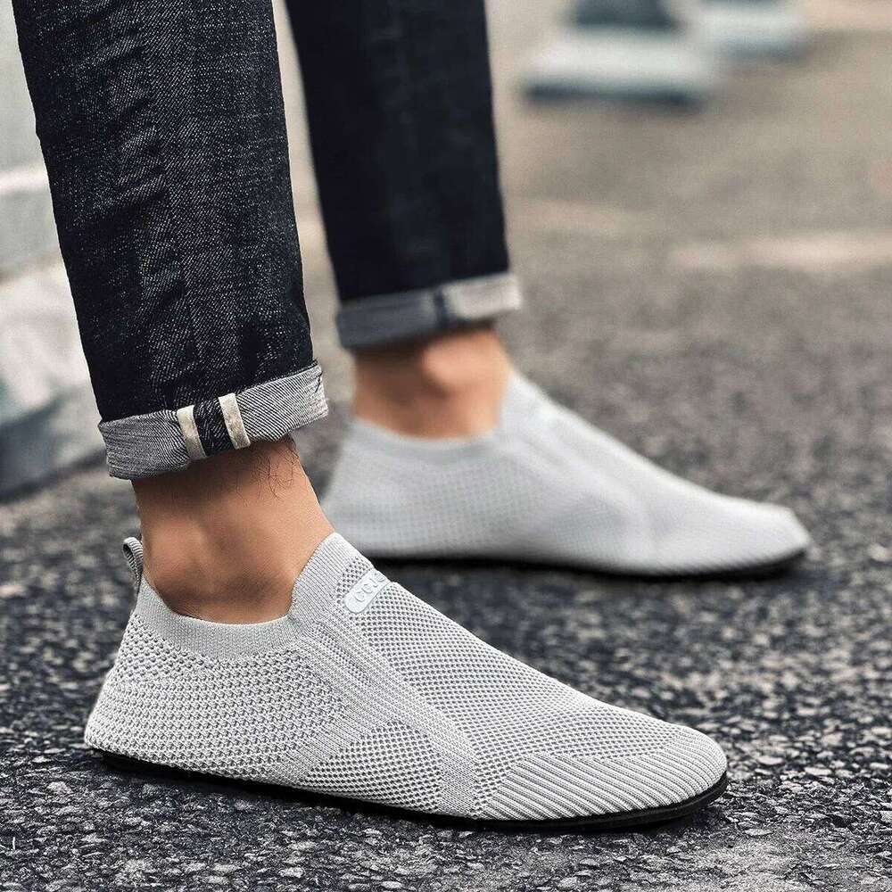 MAEDEF Men's Loafers Lightweight Men Comfortable Casual Athletic Footwear Breathable Mesh Durable Outdoor Walking Shoes