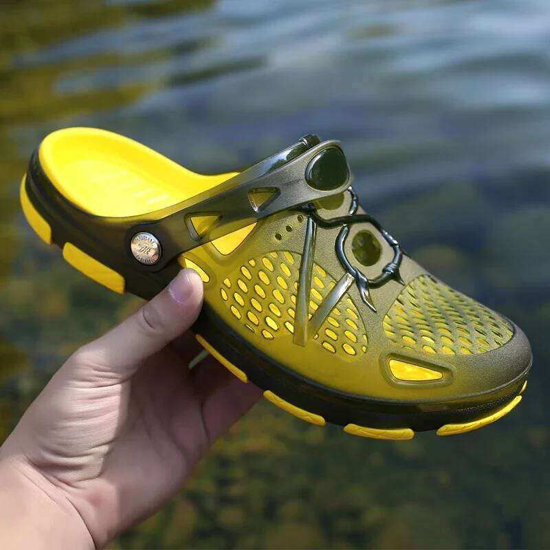 Fashion Casual Sandals Breathable Non-slip Comfortable Beach Shoes High Quality Home Slippers Outdoor Walking Male Shoe