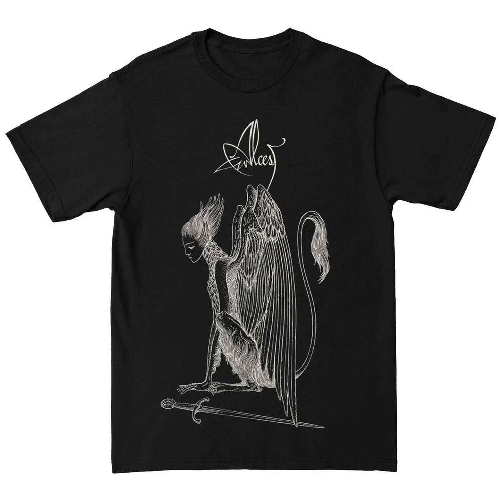 Hot ALCEST French Black Metal Band Short-sleeved Retro Men's and Women's T-shirt 2026 Summer High-end Unisex Style H260224