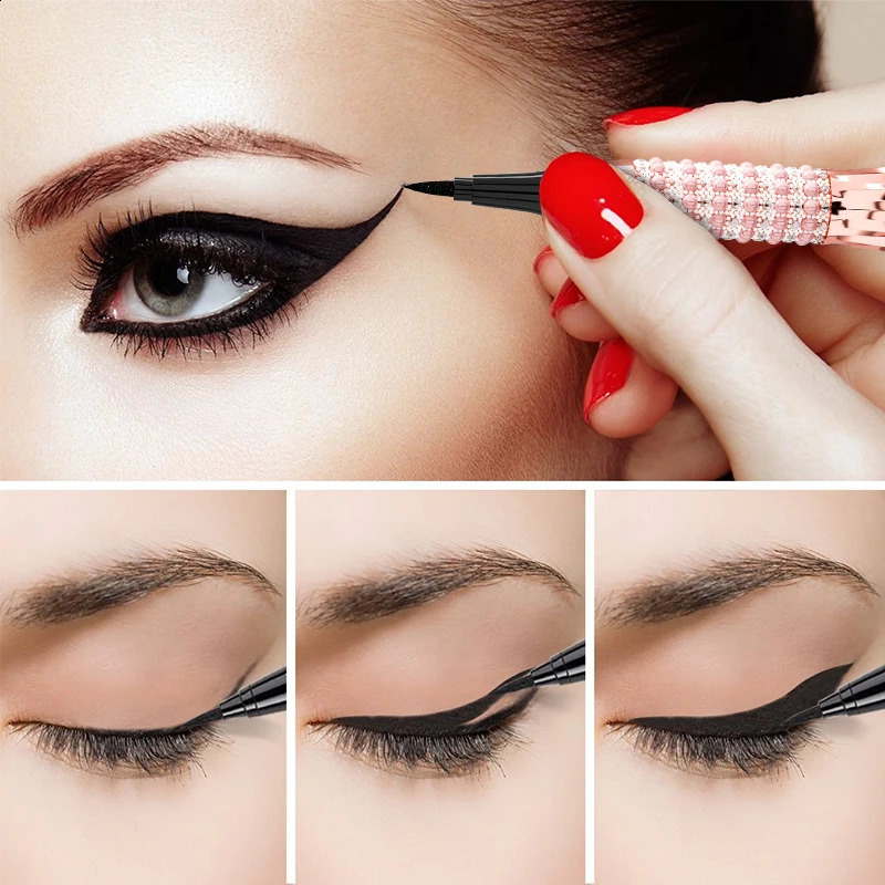 Liquid Eyeliner Pen Waterproof Black Long-Lasting Eye Liner Pencil Thick Quick-Dry Cosmetics Makeup Tool 260203