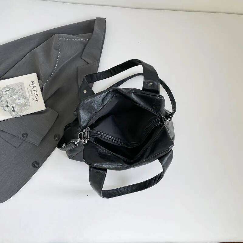 Luxury Handbags Bags High Quality Pu Leather Handbag Women Shoulder Female Crossbody Bag Sac Large Capacity Z260224