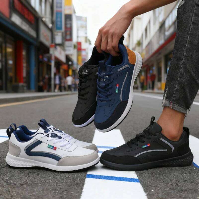 Autumn Sneakers for Men Luxury Breathable Low Help Comfortable Board Outdoor Trendy Fashion Street Comfort Walking Shoes