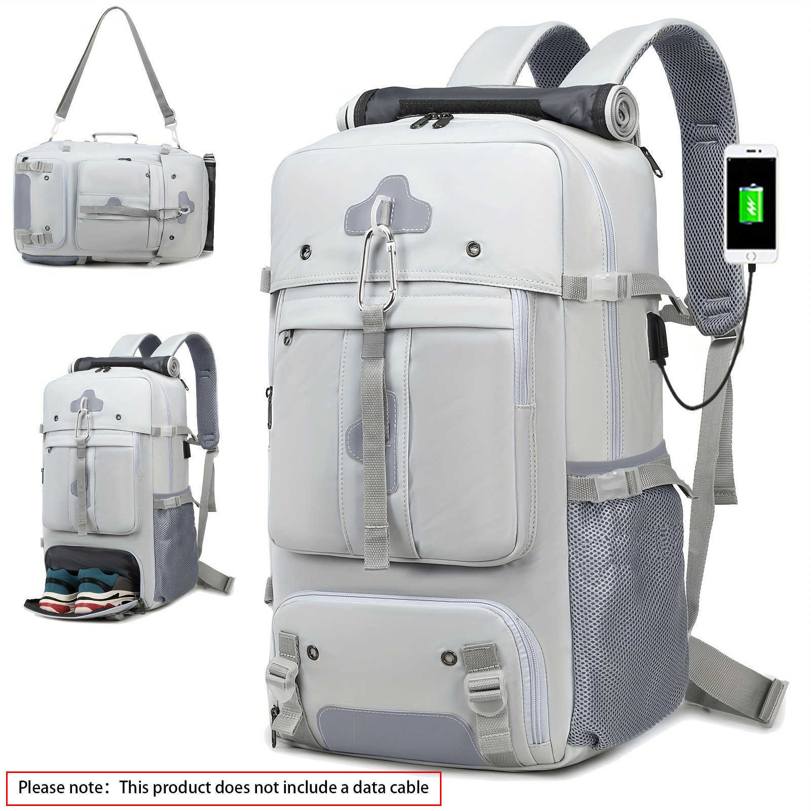 Casual Large Capacity Backpack Premium Travel Bag Hiking Backpack Multifunctional School Bag Dual-Shoulder Backpack Oxford Cloth Backpack