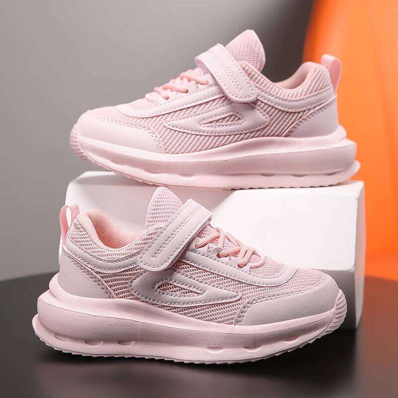 New Children Casual Breathable Knit Mesh Sneakers for Kids Boys Girls Lightweight Comfortable Running Walking Sports Shoes 26W0224