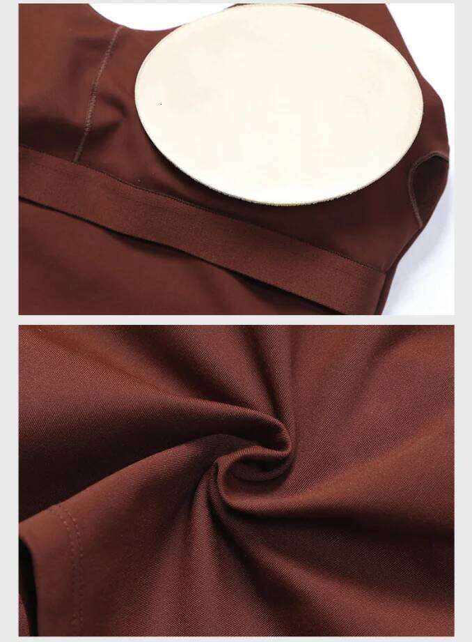 Women's Nude Yoga Wear Sexy Crossover Top Detachable Chest Pads Breathable Quick-drying Athletic Fitness Running Clothes 26Y0224