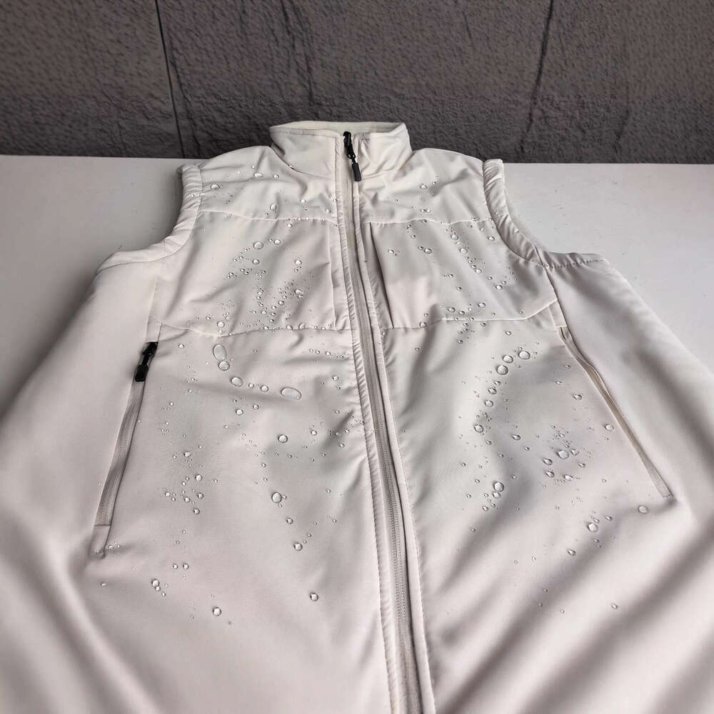 Reversible! American-style casual autumn and winter men's fleece stand-up collar thickened windproof warm vest jacket