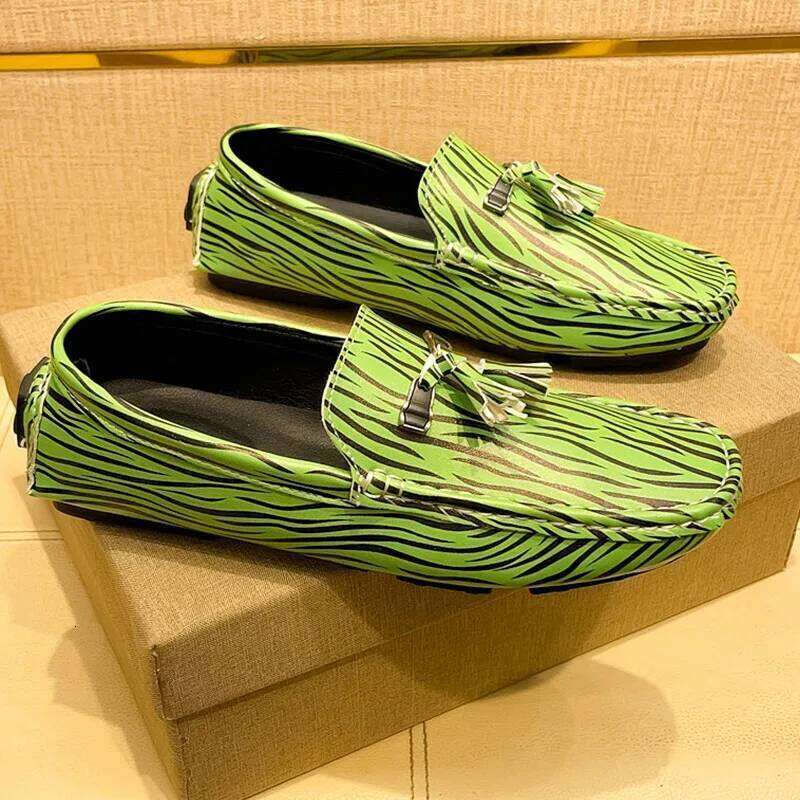 MAEDEF Men's Loafers Big Size 38-48 Soft Comfy Slip-on Mens Casual Leather Moccasin White Driving Men Shoes Footwear