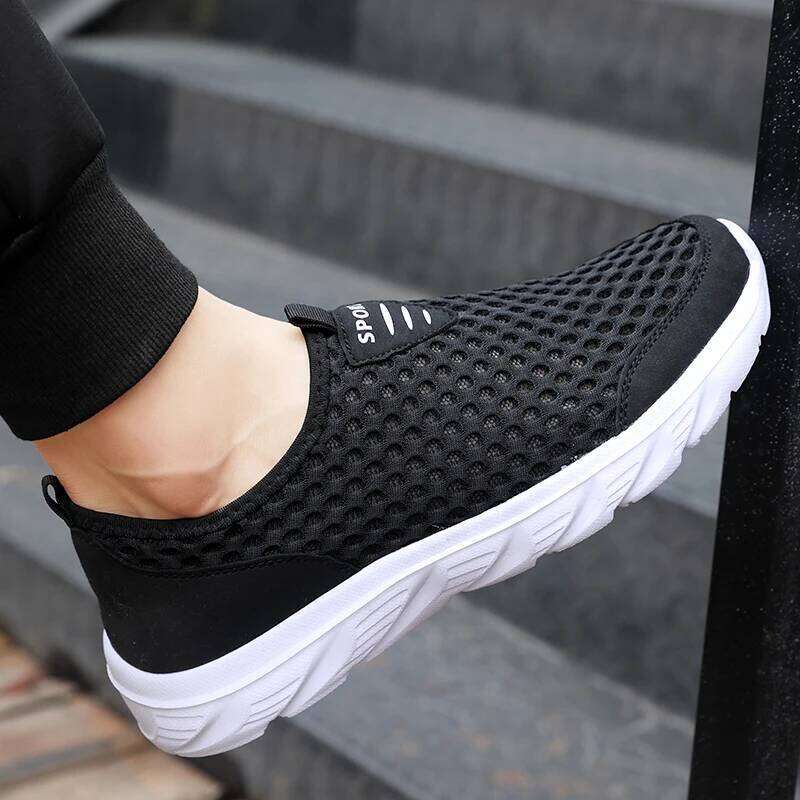 2024 Soft Sport Shoes Breathable Fashion Mesh Running Shoe Comfortable Man High Quality Outdoor Lightweight Sneakers for Men