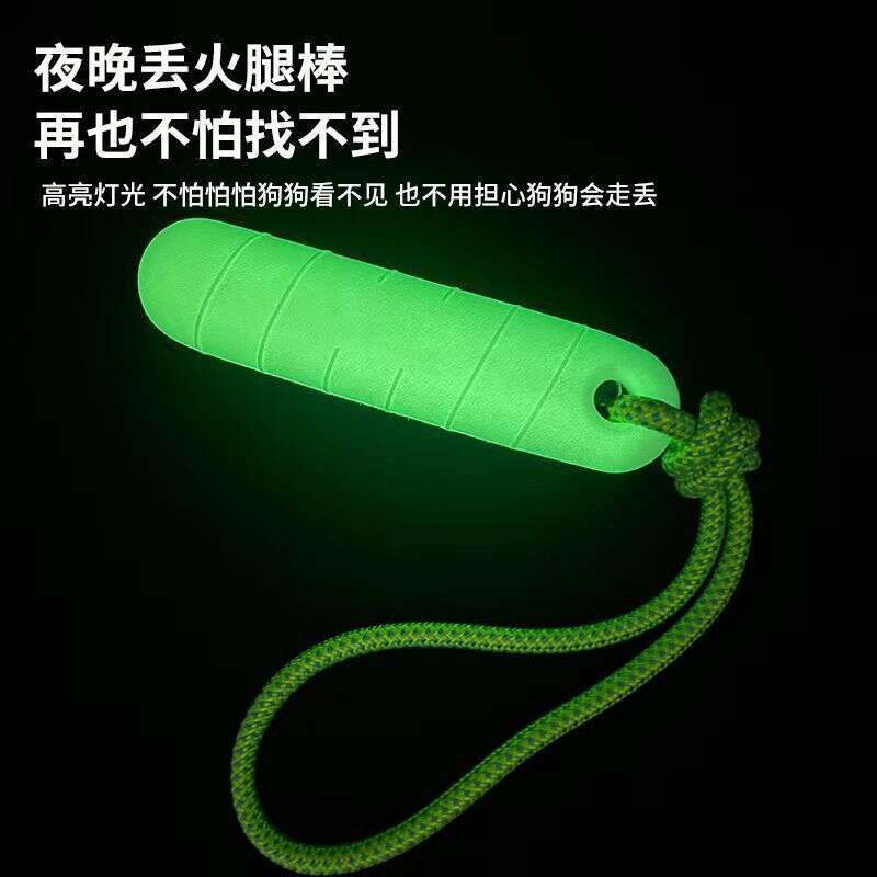 Foreign Trade New Model Glow-in-the-Dark Chew Stick with String Pet Toy Outdoor Sports Interactive Manufacturer Wholesale