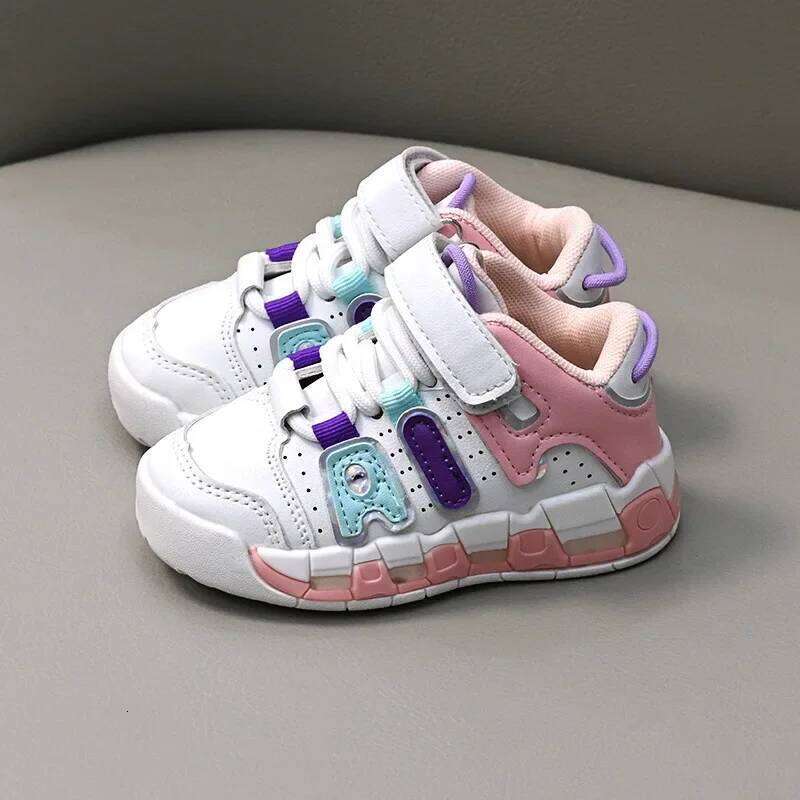 New Children Casual Fashion Sneakers for Boys Girls Baby Running Sports Shoes Lightweight Non-slip Kids Toddler Footwear 26W0224