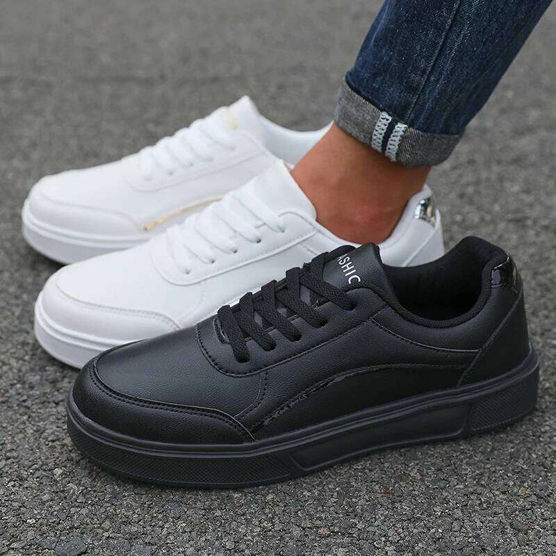 Hot Selling Casual Fashion Breathable Skateboard Anti Slip Tennis Walking Shoes Comfortable Men's Sneakers