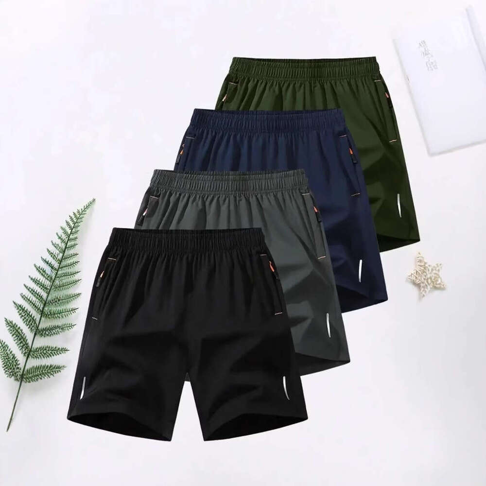 Popular summer thin casual pants for foreign trade, trendy plus-size men's sports loose shorts