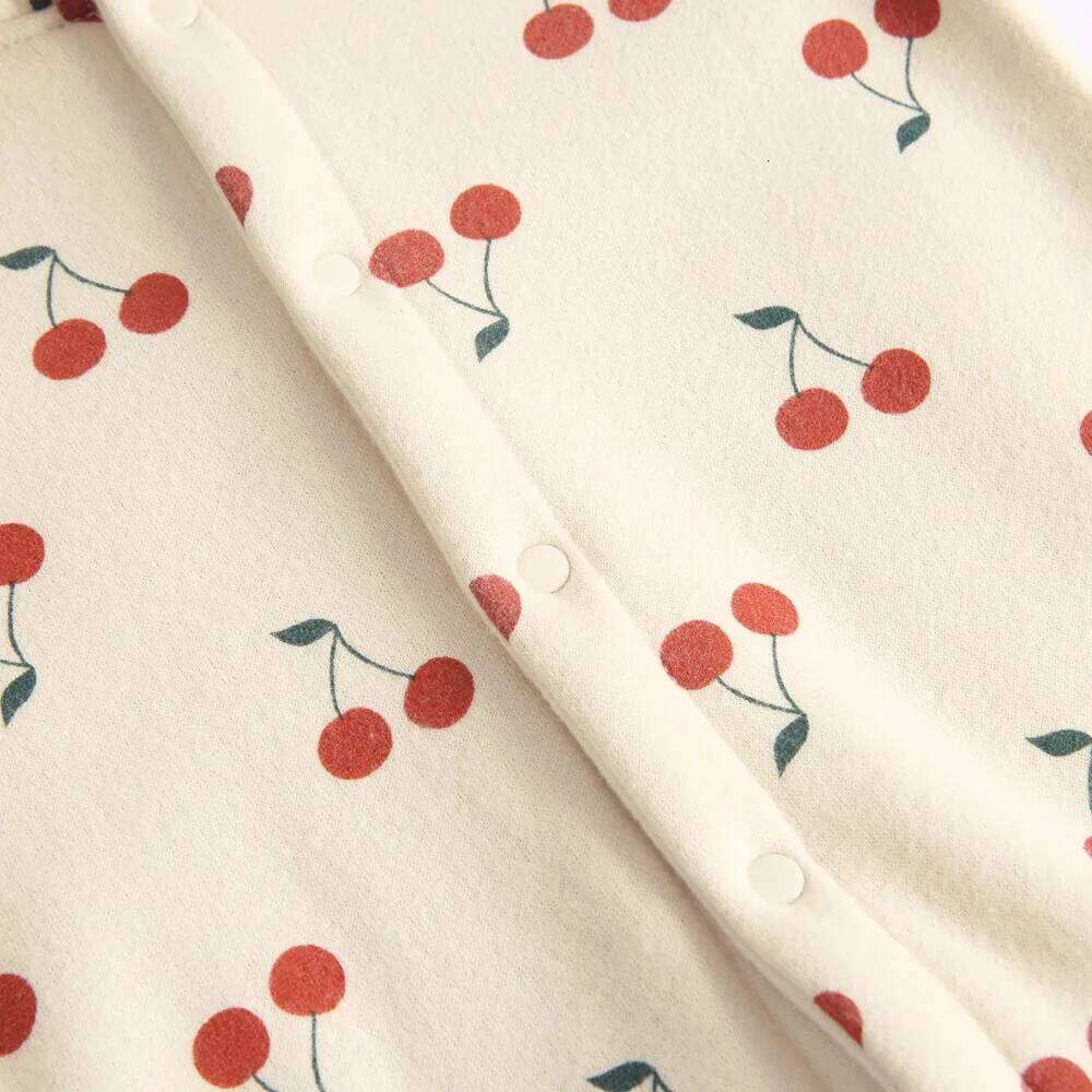 Sanlutoz Long Sleeve Cute Winter Warm Infants Jumpsuits Hooded Baby Girls Rompers Toddler Clothing 26H0224