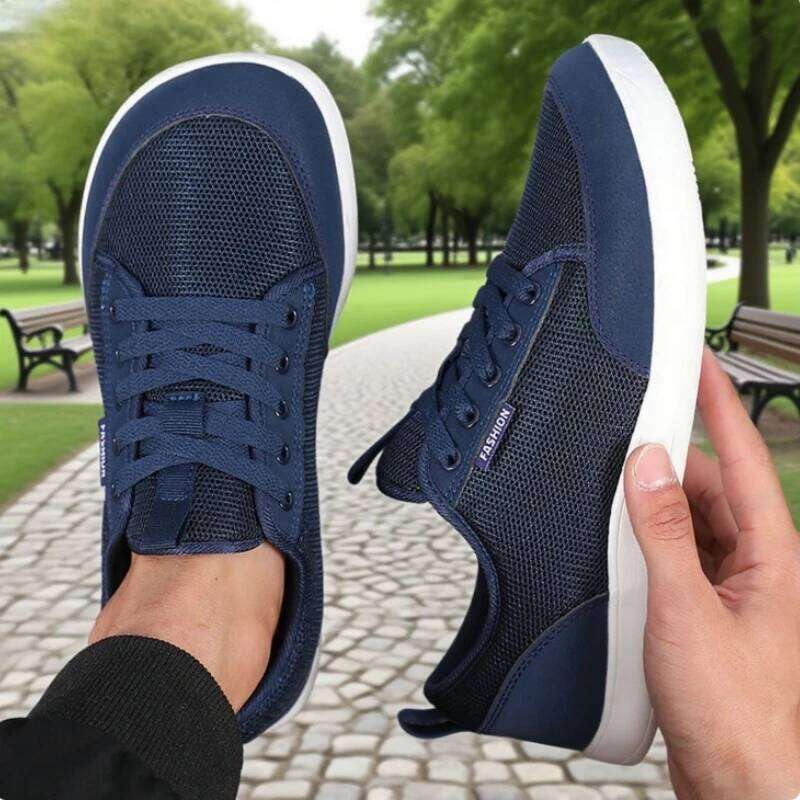 Wide Toe for Men New Fashion Breathable Barefoot Sports Sneakers Outdoor Trail Running Minimalist Walking Shoes