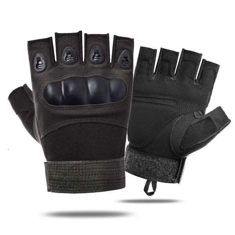 New Outdoor Tactical Protective Shell Mittens Antiskid Workout Fitness Gloves For Men Women 26H0224