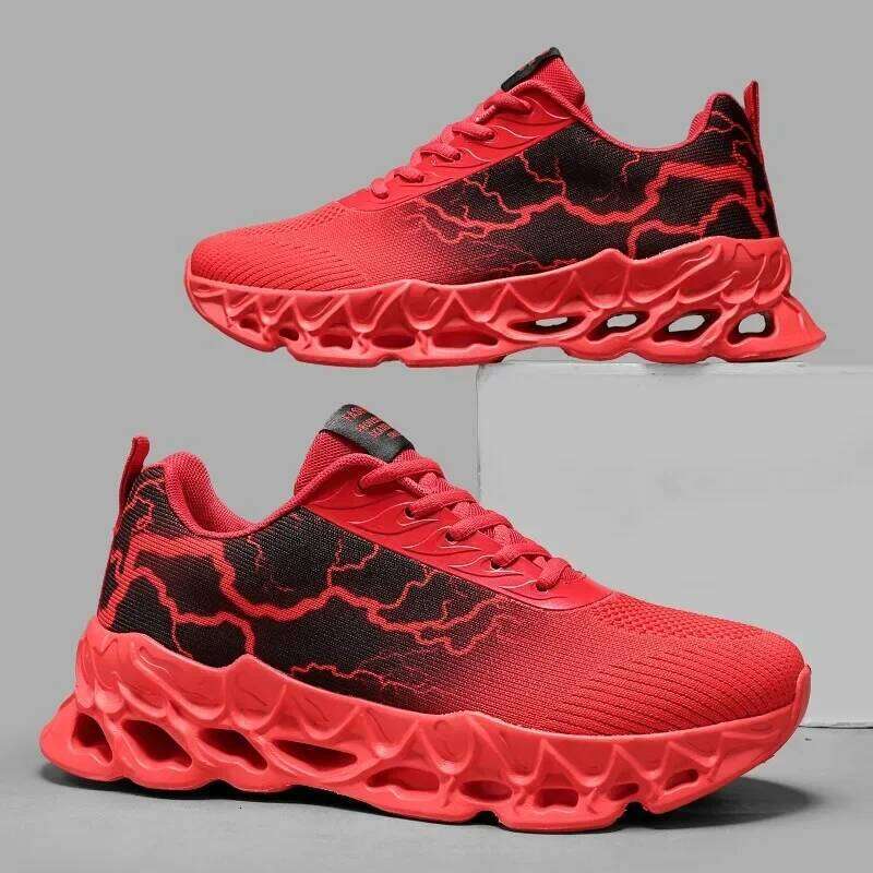 MAEDEF Mens Lightweight Breathable Athletic Footwear Non Slip Comfortable Sneakers for Outdoor Running Shoes