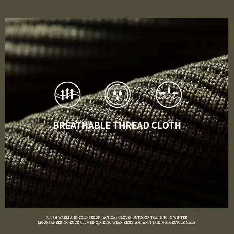 Outdoor Tactical for Men Sturdy Breathable Wear-resistant Anti Slip All Finger Gloves Cycling Extreme Sports Glove 26H0224