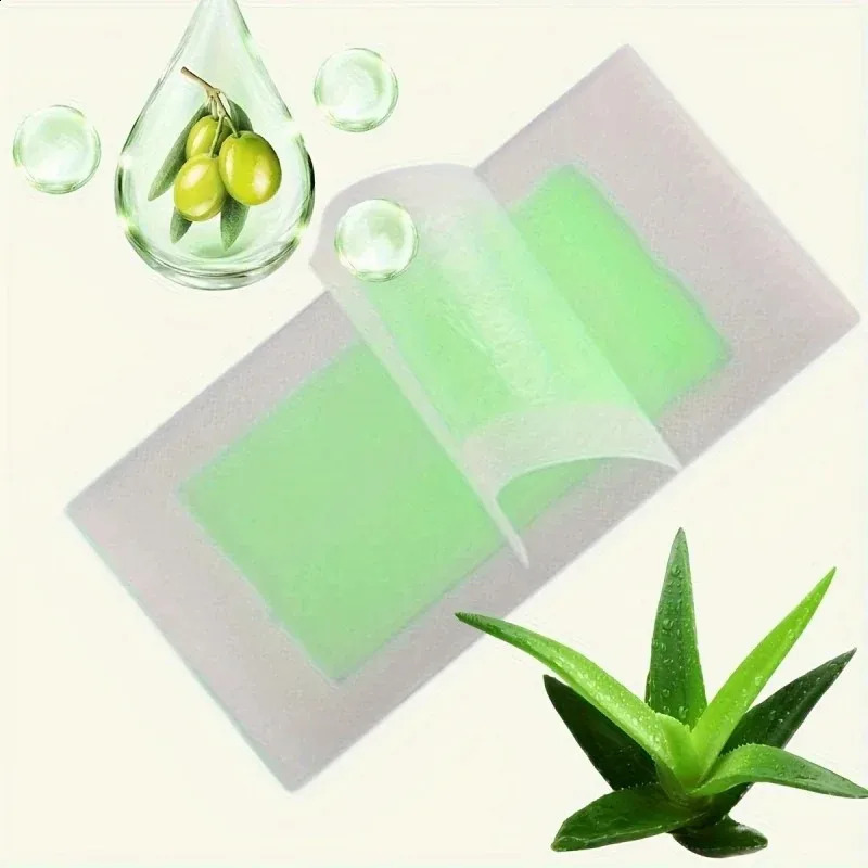 stick Professional Wax Strips for Summer Depilation Double Sided Cold Wax Paper for Leg Body Face Useful 260126