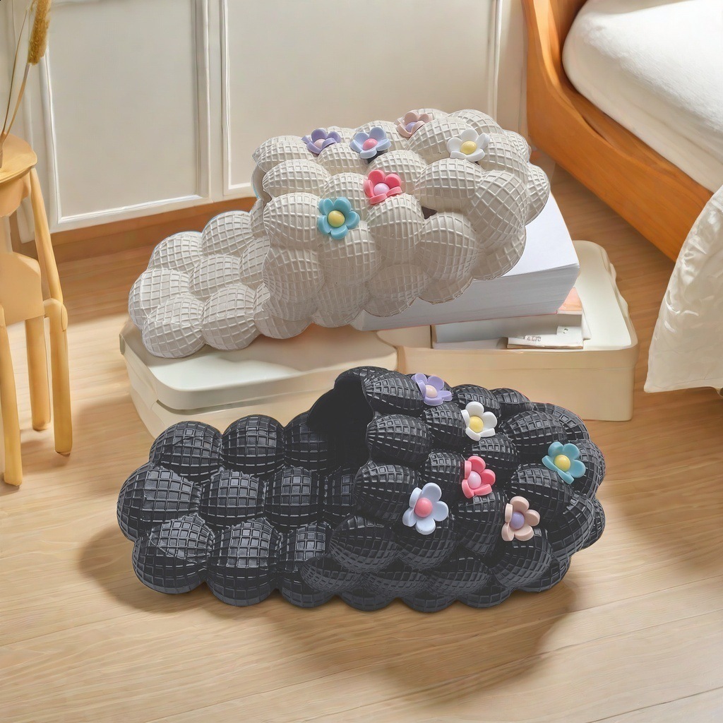 Slipper Bubble Slides Toddler Children Kids Sandals Summer Outdoor Sport Shoes Boys Girls Close Toes Slippers 230721