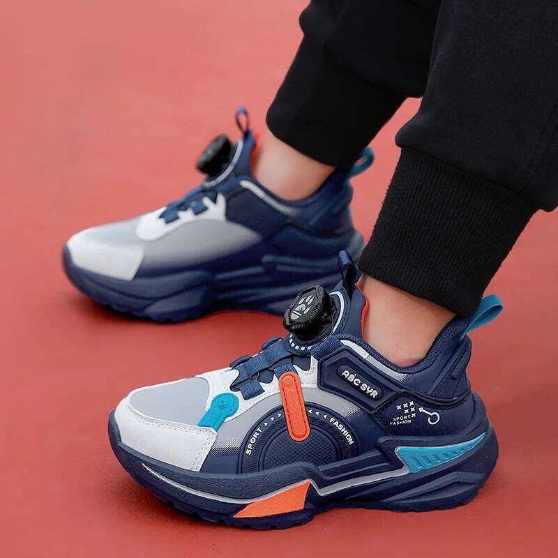 Luxury Children Fashion Autumn Platform Kids Casual Sneaker 4 To 12 Years School Running Boys Sports Shoes 26W0224