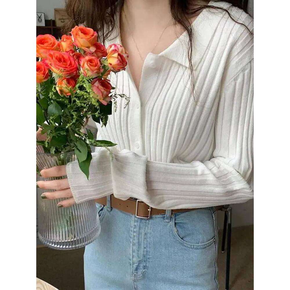 V Neck Autumn Winter Pullovers 2026 Button Pullover Women Soft Sweater Jumper Fashion Tops 26L0224