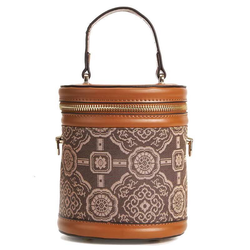 Bestseller Forbidden City Stationery Cultural and Single Shoulder Creative Fashion Design New Women's Gift Peripheral Four-in-One Ruyi Bucket Bag