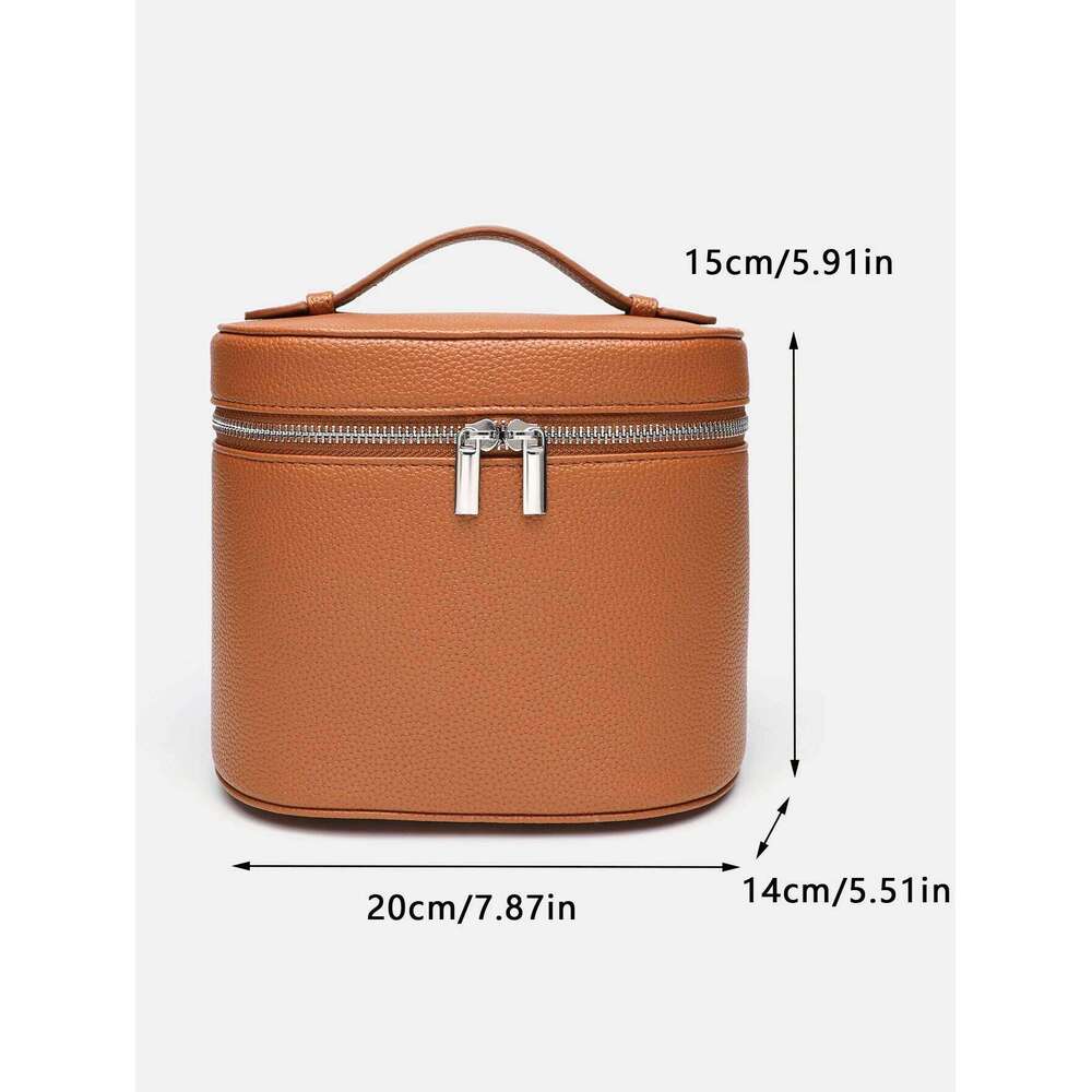 Light Luxury, Simple And Portable Handheld Bag, Large Capacity Makeup Storage Bag