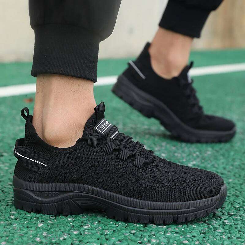 New Men's Unique Grid Trend Design Breathable Comfortable Running Summer Track Field Basketball Sports Shoes