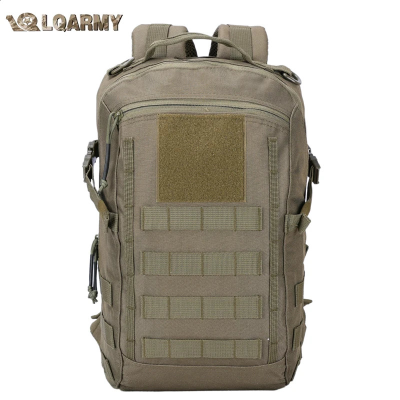 LQARMY Small Waterproof Travel Outdoor Tactical Backpack Sport Camping Rucksack Molle System for Trekking Fishing Hunting Bags260128
