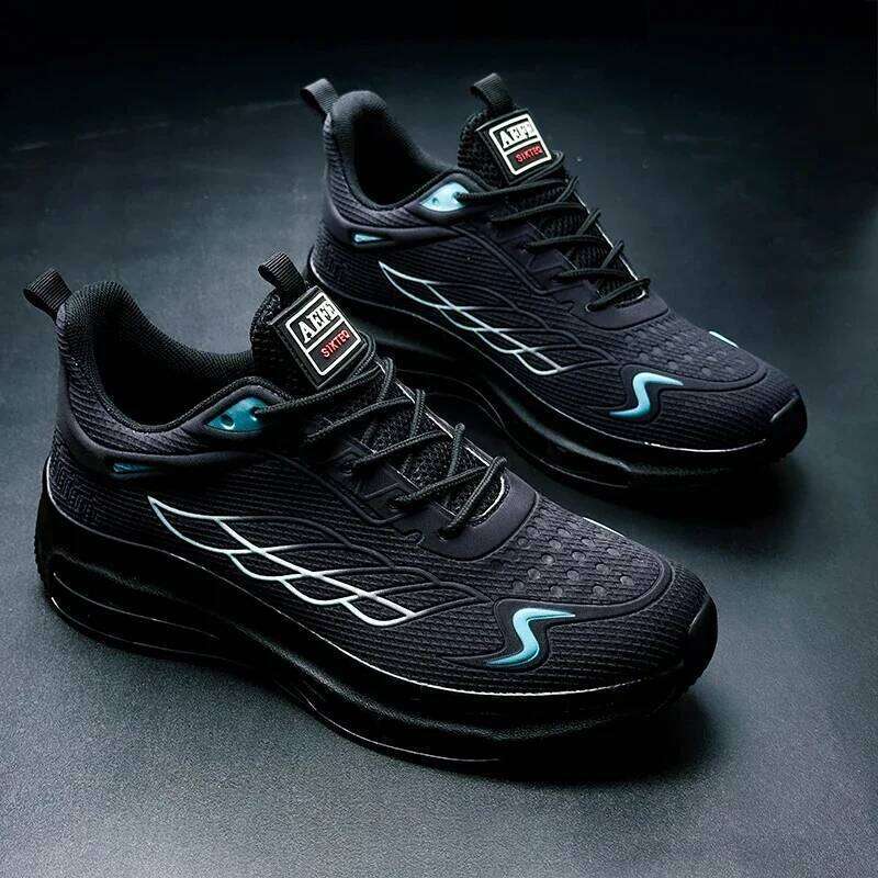 MAEDEF Men's Sports Sneakers Running Breathable Mesh Lightweight Walking Outdoor Training Footwear Comfortable Shoes