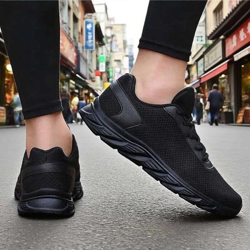 New Running Walking Mesh Fashion Breathable Light Casual Sports Vulcanize for Men Sale Shoes Free Shipping