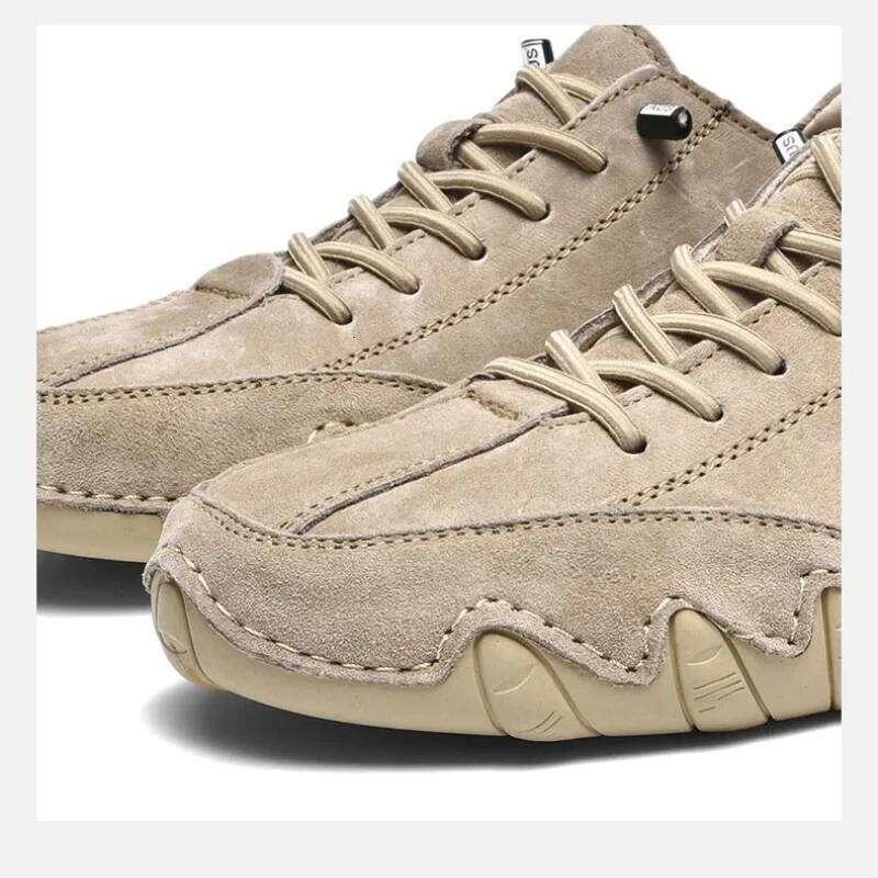 Men's Motorcycle Boots Trendy Cool Versatile Wear Resistant Waterproof Casual Outdoor Jogging Light Sports Shoes for Men