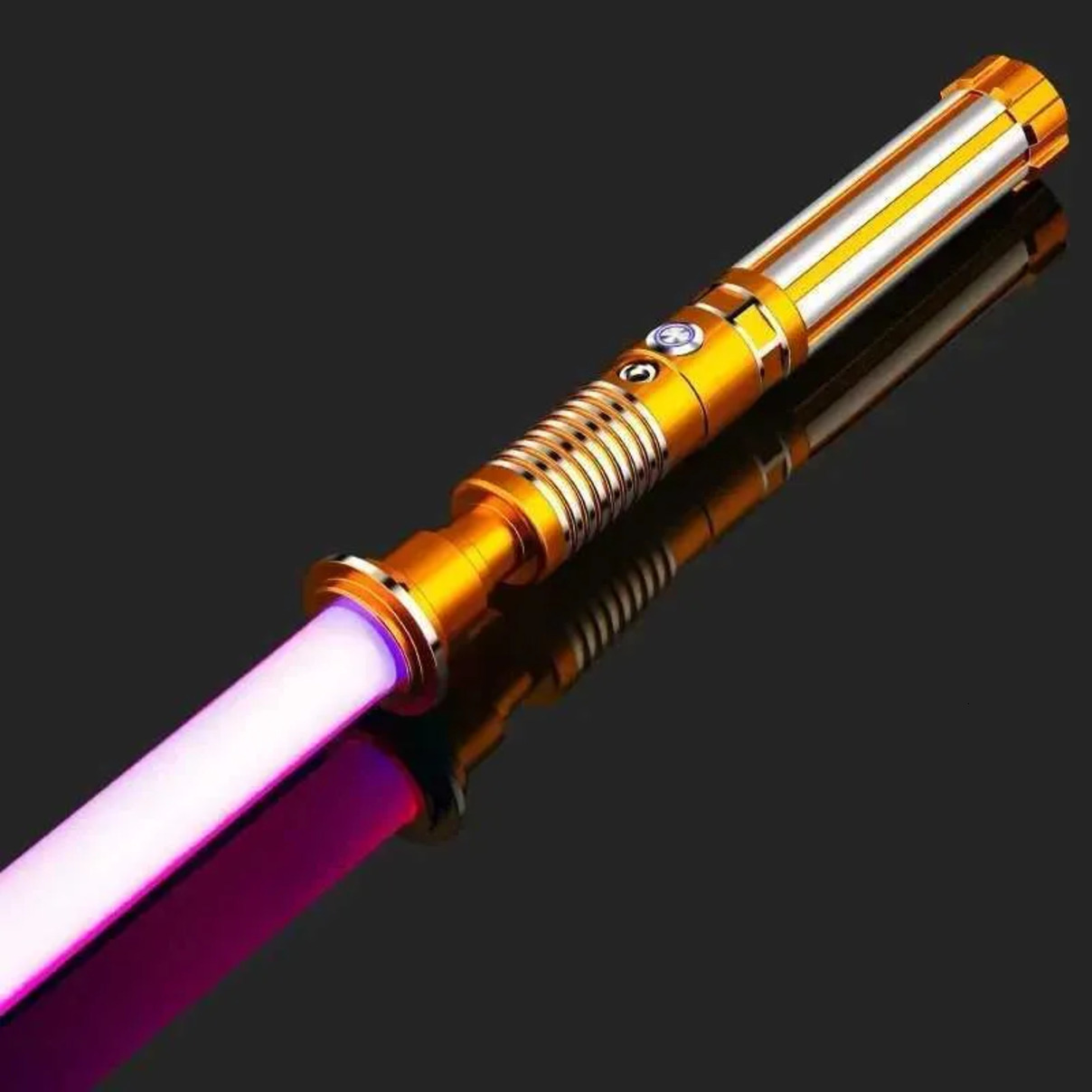 Game And Toy Cool Stuff Metal Laser led glove 16 Color Free Switch 2-In-1 Pixel Sword Colsplash Training Light Stick Lightsaber Childrens Designer
